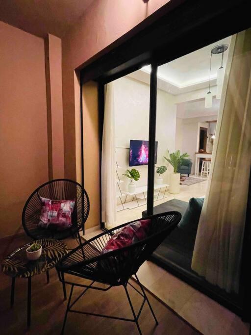 Appartement Luxueux Au Centre De Marrakech มาร์ราเกช ภายนอก รูปภาพ